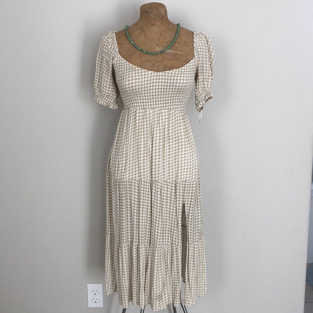 Abercrombie and Fitch gingham dress
